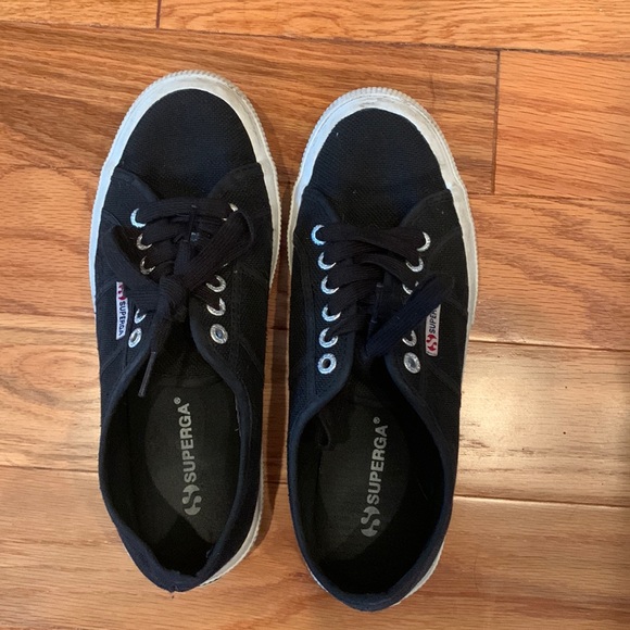 Black/White Superga 2750 Cotu Classic sneakers size 39! - Picture 4 of 8